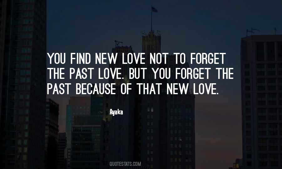 Quotes About Past Love #497064