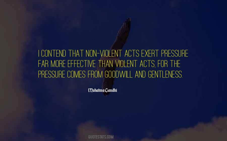 Quotes About Gentleness #951538