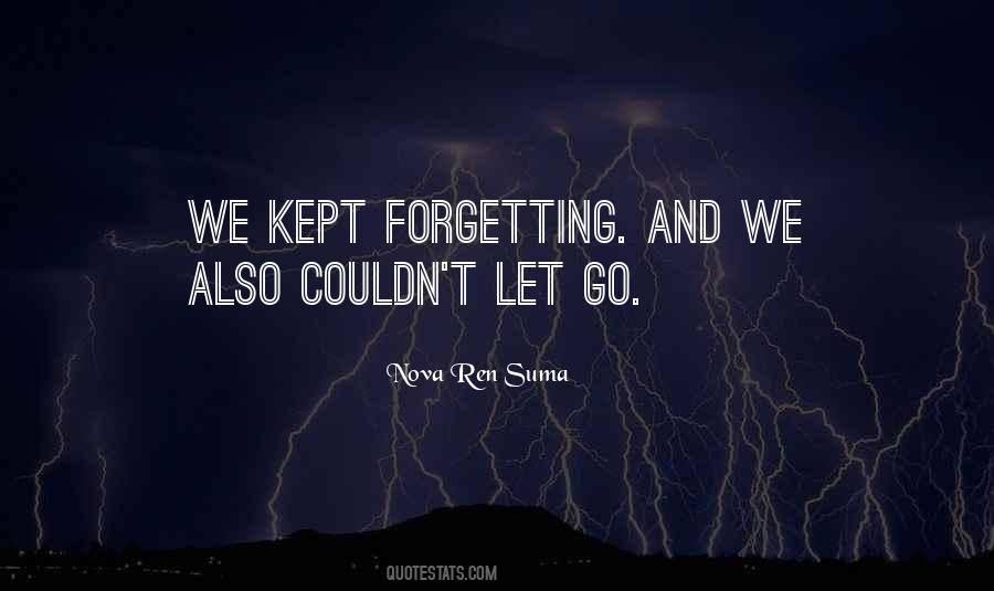 Quotes About Not Forgetting Past #71395