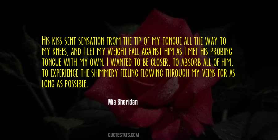 The Tip Of My Tongue Quotes #833179
