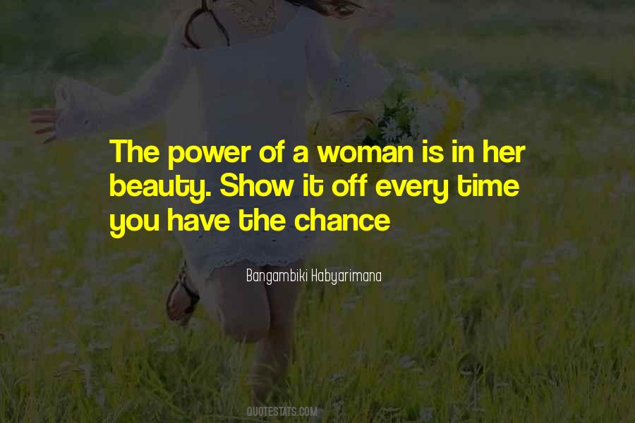 Quotes About Women's Power #523616