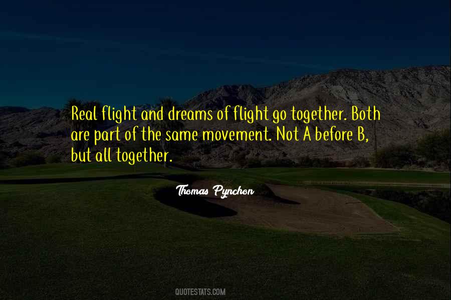 Quotes About Flying Together #1021305