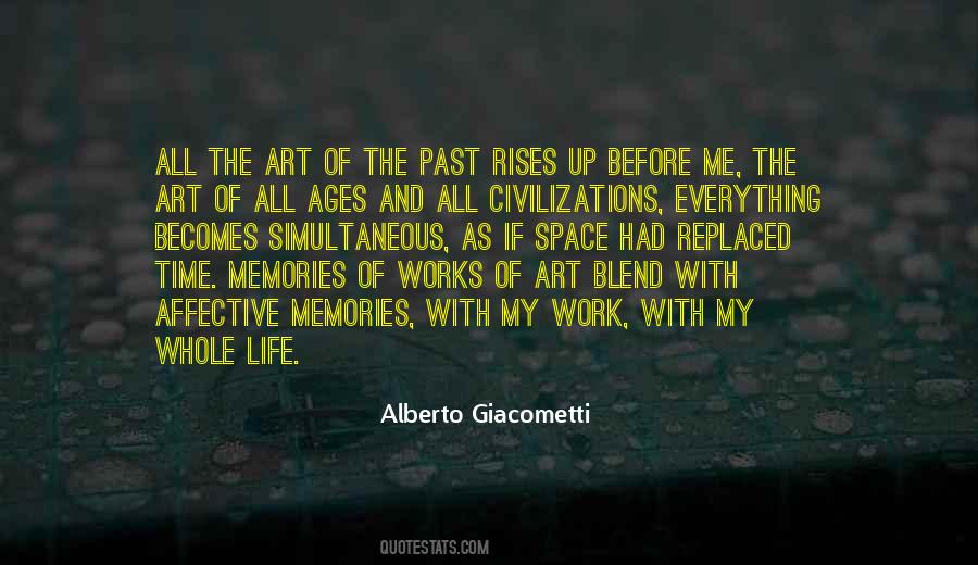 Quotes About Giacometti #264410