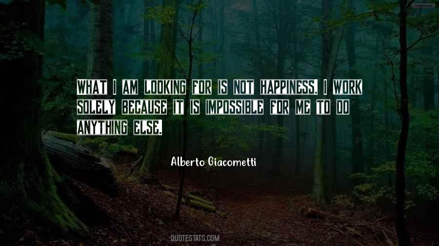 Quotes About Giacometti #712111