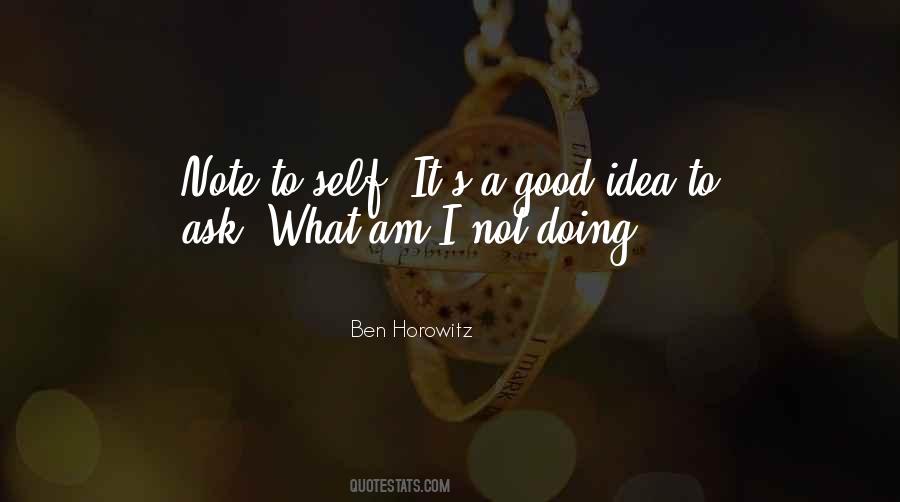 Quotes About Note To Self #920211