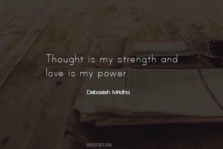 Love Is My Strength Quotes #1793651