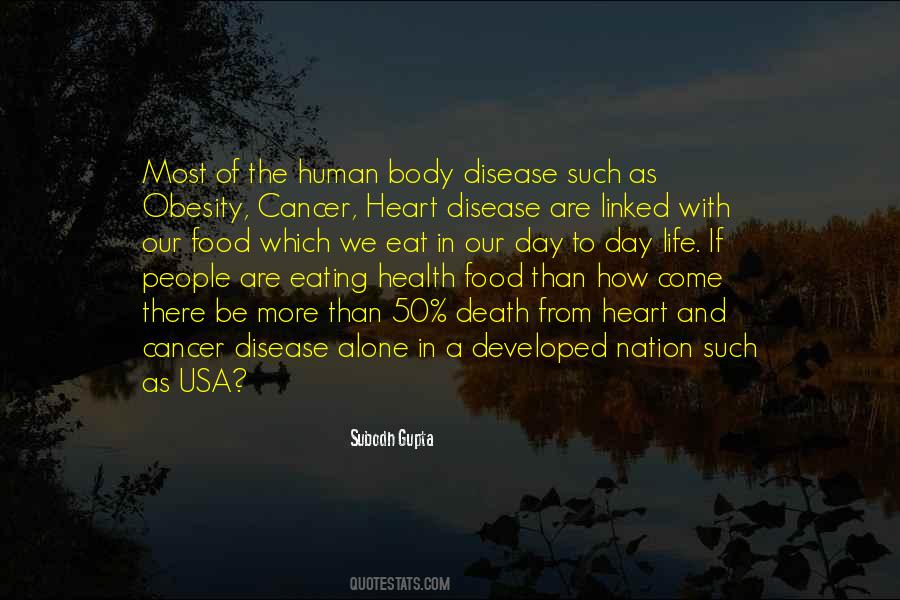 Quotes About Health And Disease #336046