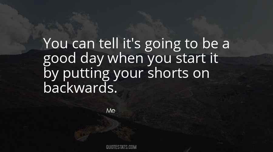Quotes About Shorts #1044935