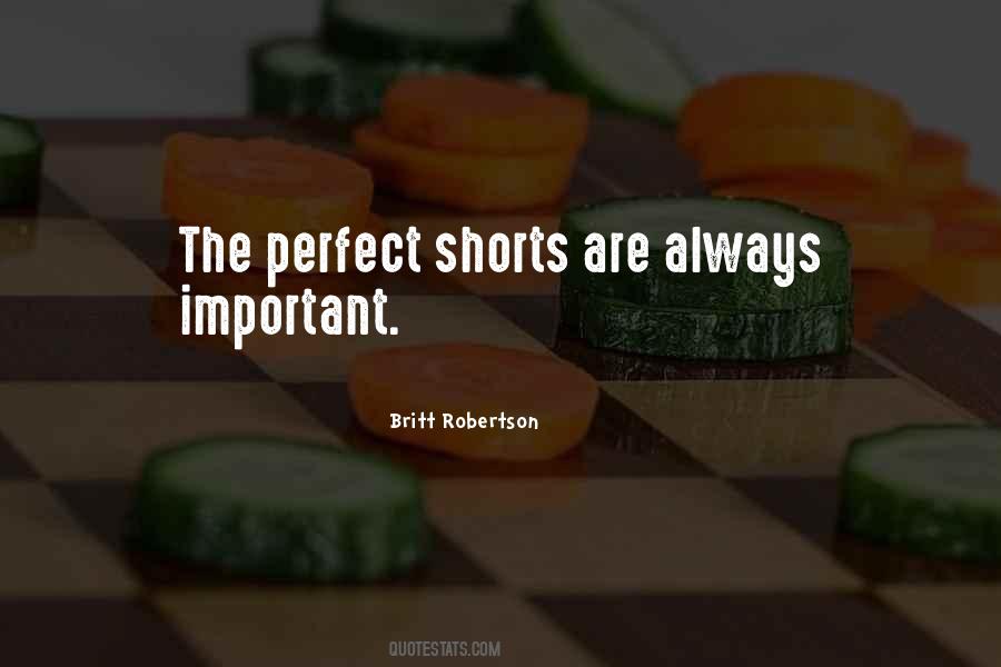 Quotes About Shorts #912463