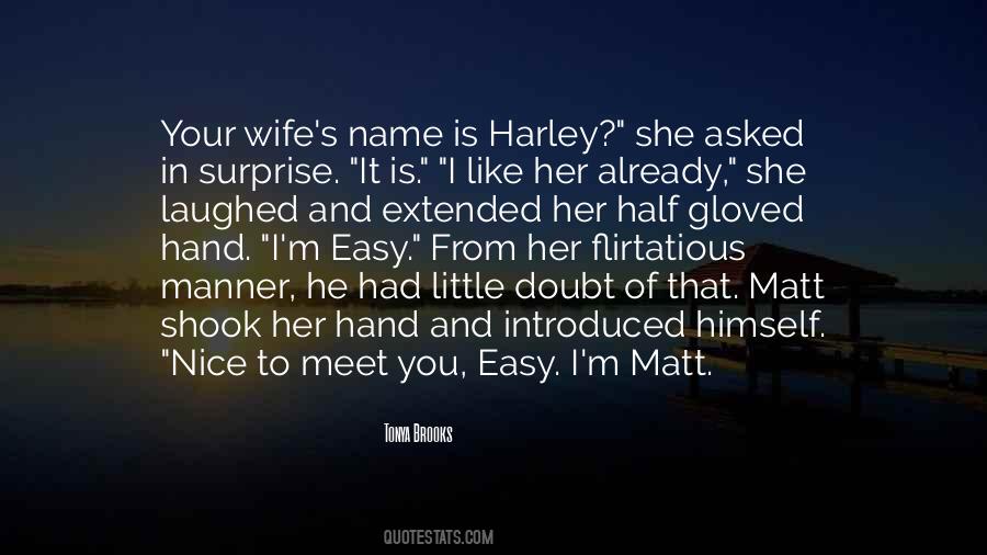 Quotes About Nice To Meet You #1345088
