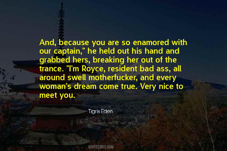 Quotes About Nice To Meet You #1362101