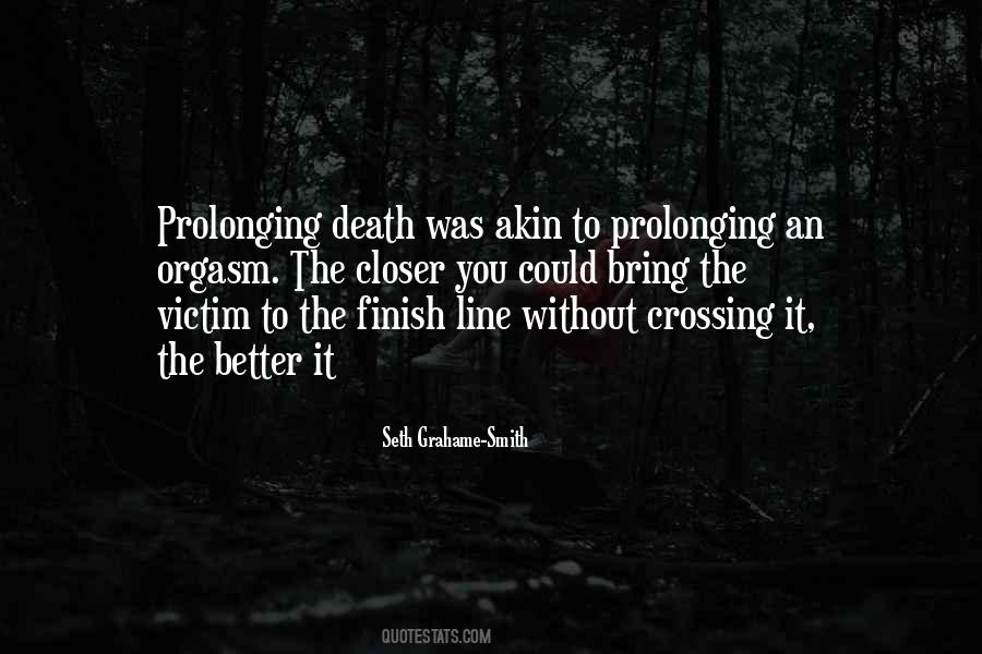 Crossing An Quotes #1710457