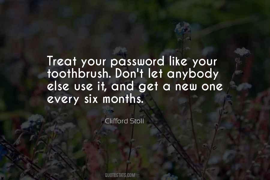 Your Password Quotes #1421600