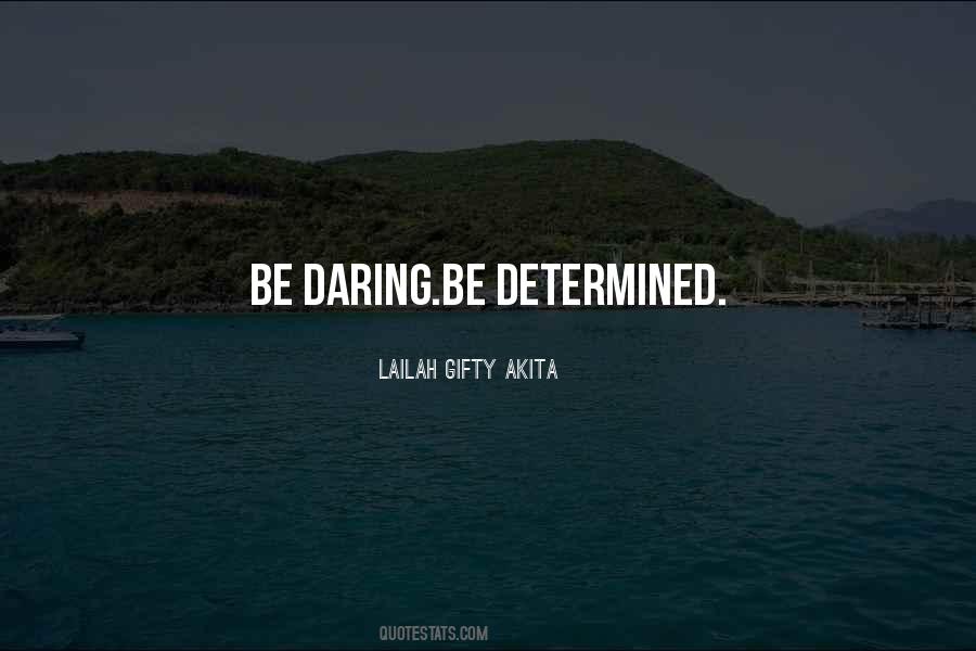 Be Determined Quotes #966082