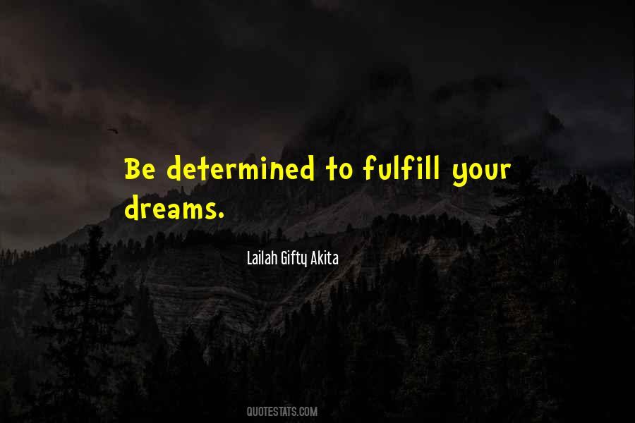 Be Determined Quotes #973221