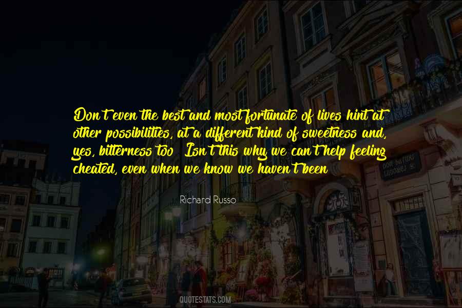 Feeling Sweetness Quotes #306718