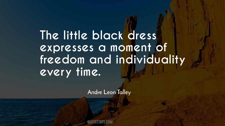 Quotes About The Little Black Dress #1371971