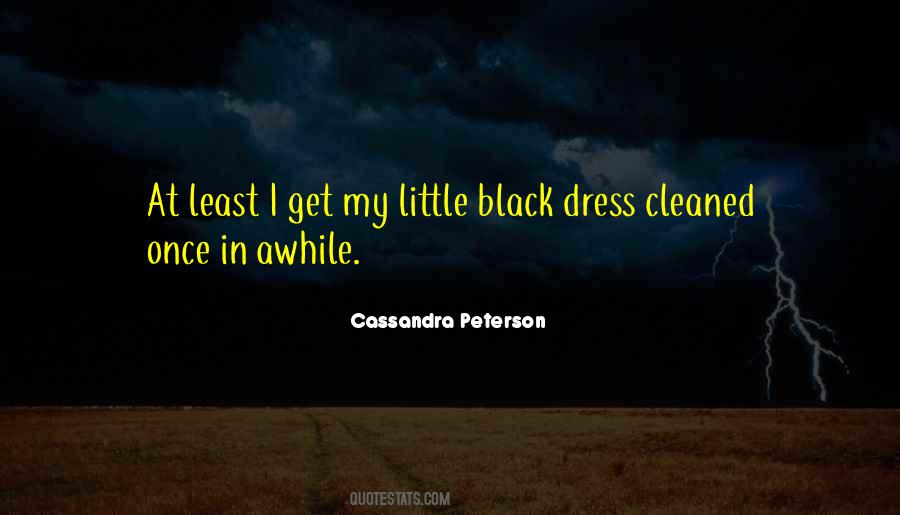 Quotes About The Little Black Dress #1501526