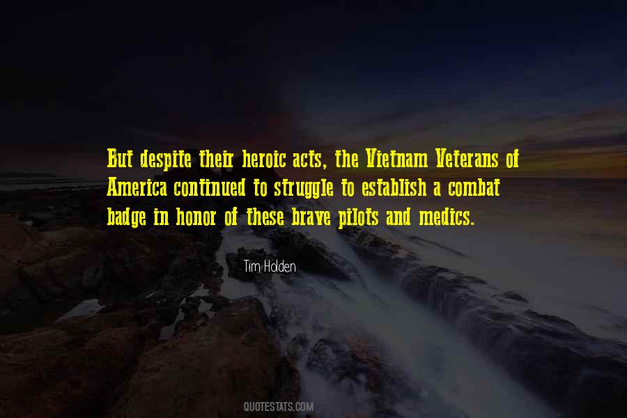 Quotes About Vietnam Veterans #1113470