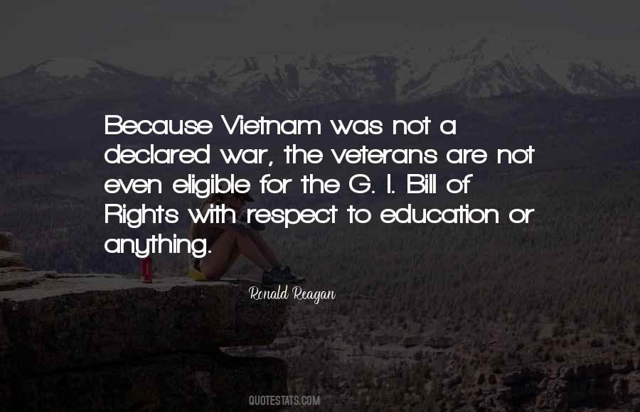 Quotes About Vietnam Veterans #1593379