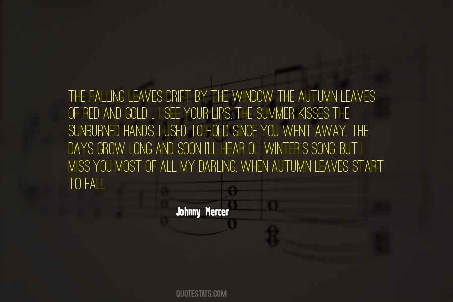 Quotes About Autumn Leaves #1395888