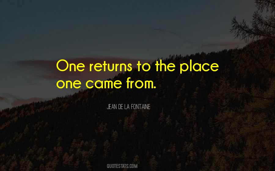 Quotes About Returns #1187640