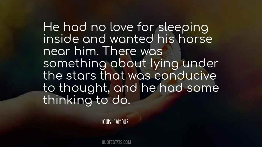 Quotes About Sleeping Without The One You Love #102650