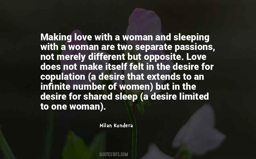 Quotes About Sleeping Without The One You Love #57492