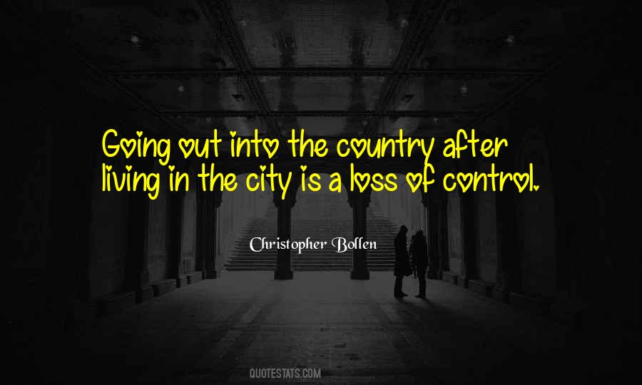 Quotes About Living In The City #1046805