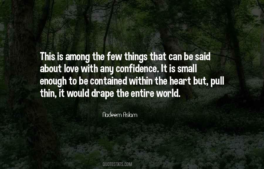 Enough About Love Quotes #168995