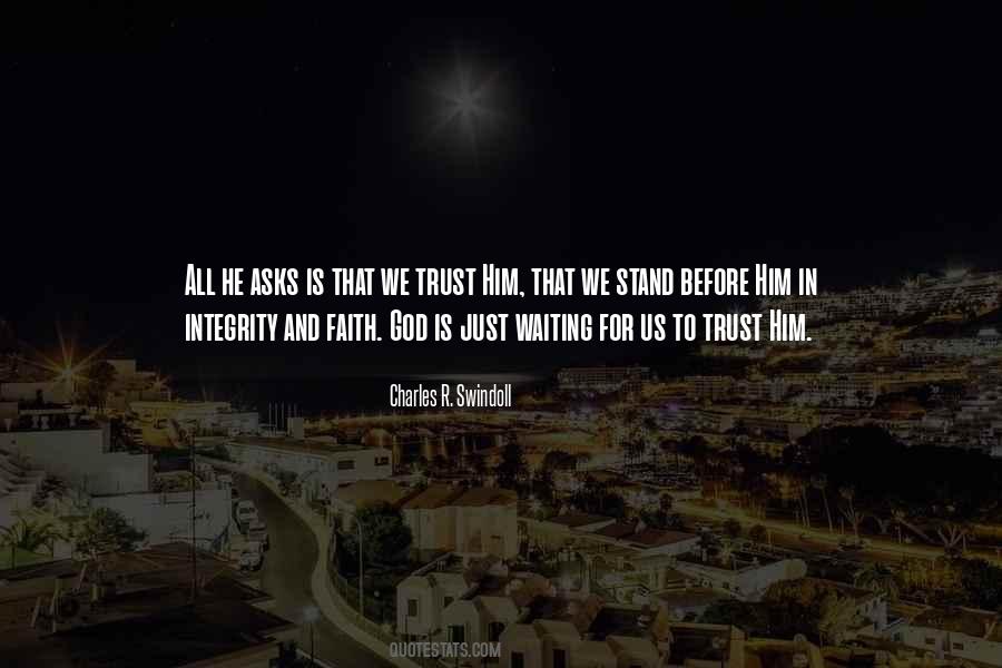 Quotes About Integrity And Trust #631316