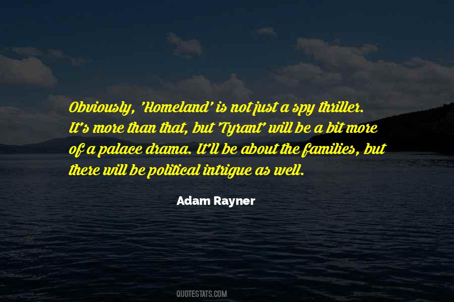 Spy Thriller Quotes #1101982
