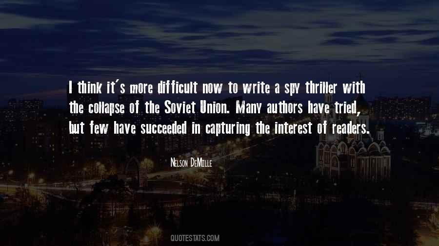 Spy Thriller Quotes #488329