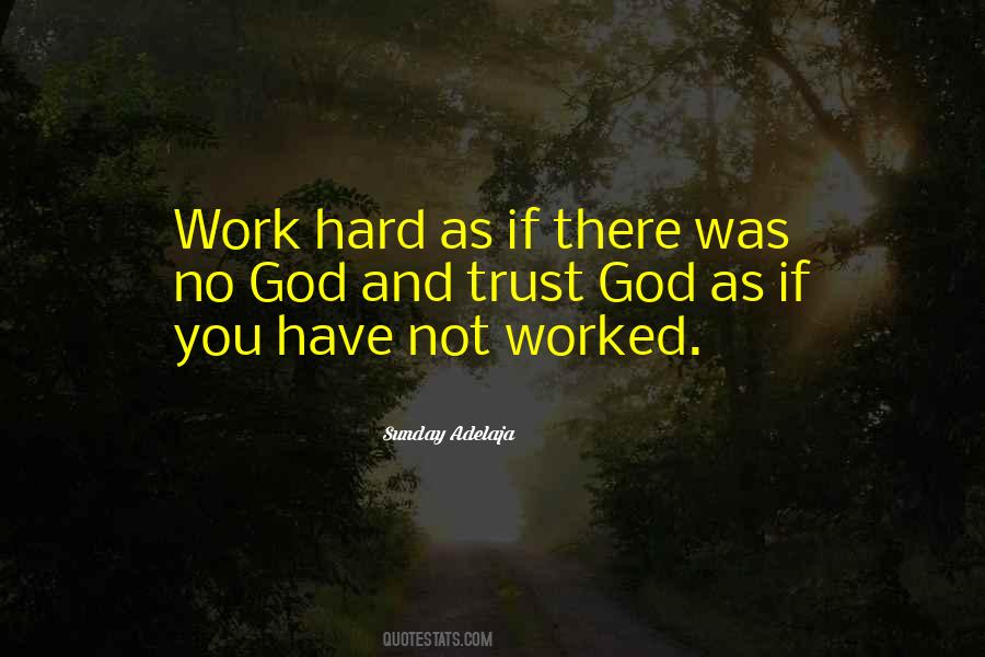 Quotes About Work Hard #1859376