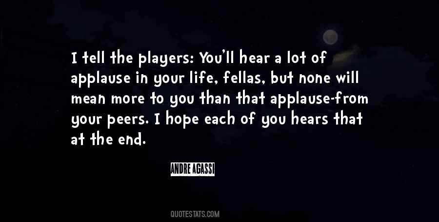 Quotes About Tennis Players #244508