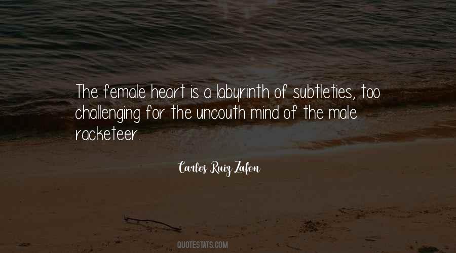 Quotes About Female Mind #703041
