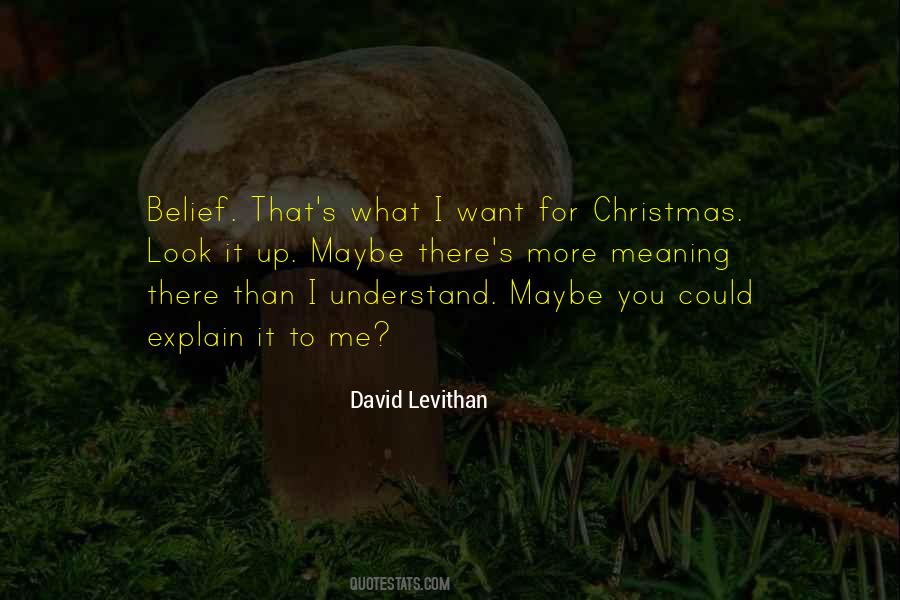 Quotes About Meaning Of Christmas #313675