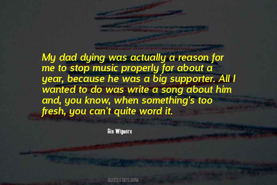 Quotes About Dad Dying #89442