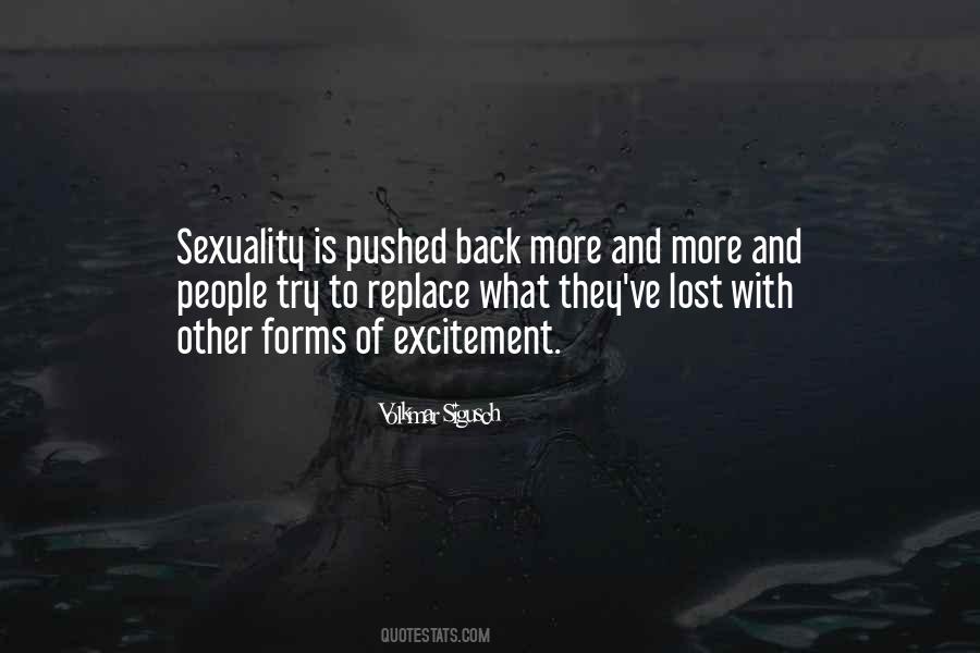 Quotes About Pushed #1771524