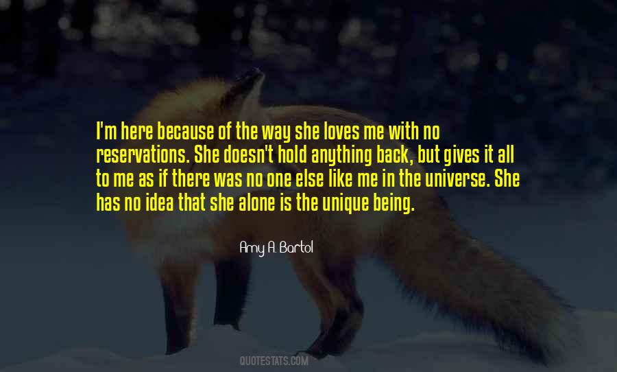 Quotes About Being The Universe #396870