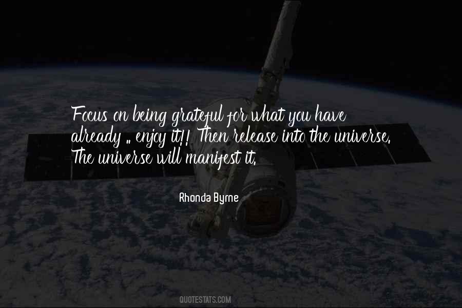 Quotes About Being The Universe #53271