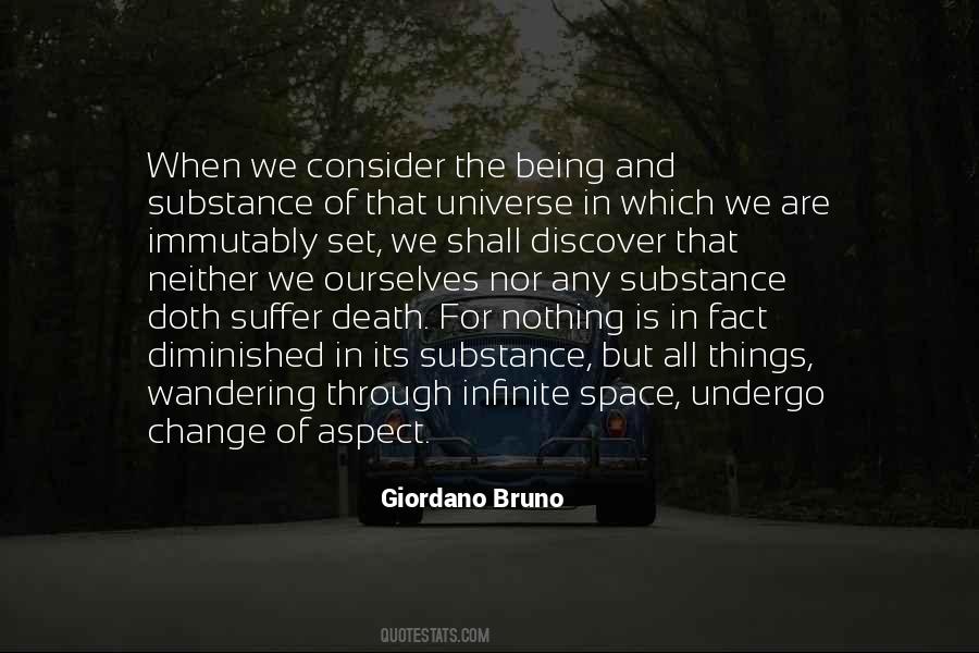 Quotes About Being The Universe #98013