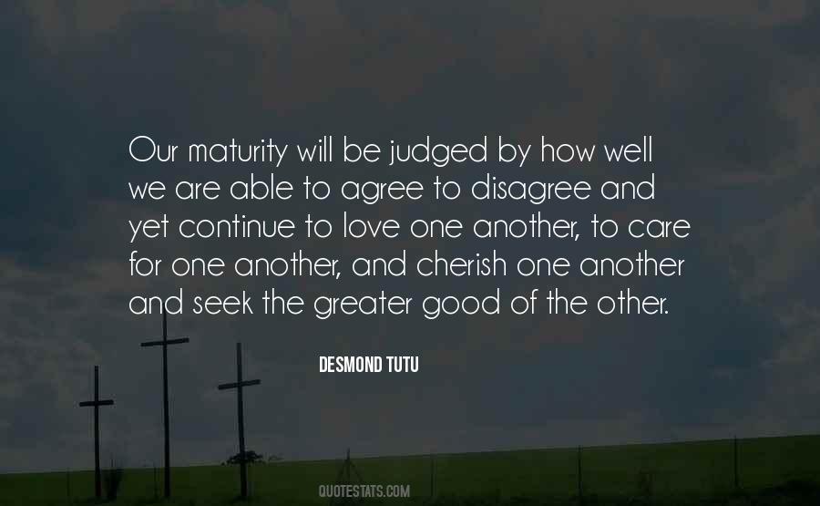 Care For One Another Quotes #527777
