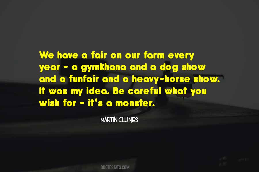 Horse Farm Quotes #1801551