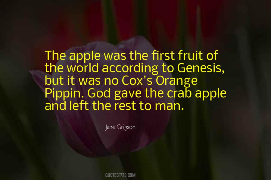 Quotes About The World Is An Apple #470842