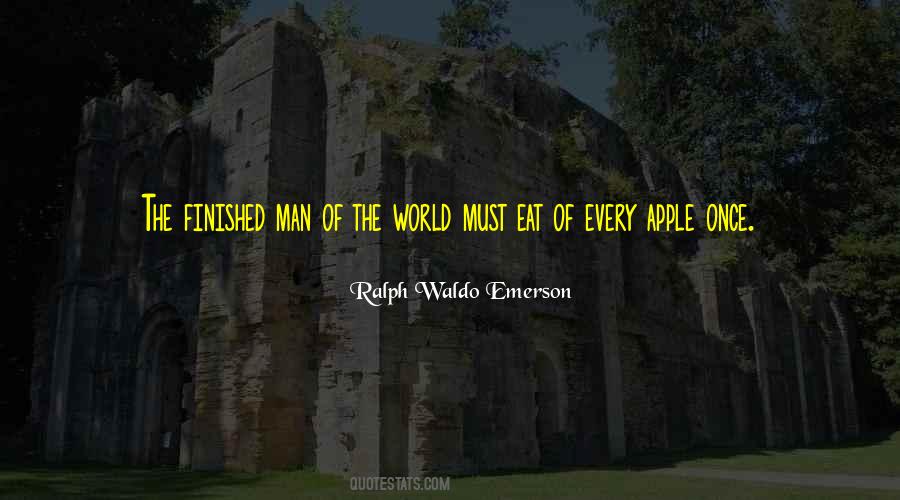 Quotes About The World Is An Apple #937068