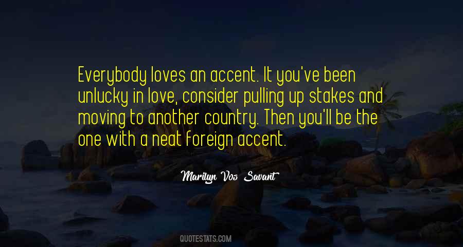 Quotes About Going To Another Country #239493