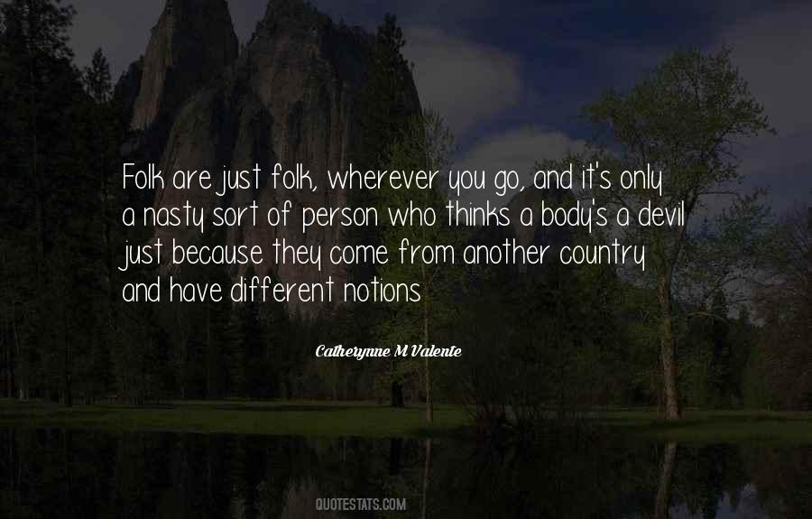 Quotes About Going To Another Country #280856