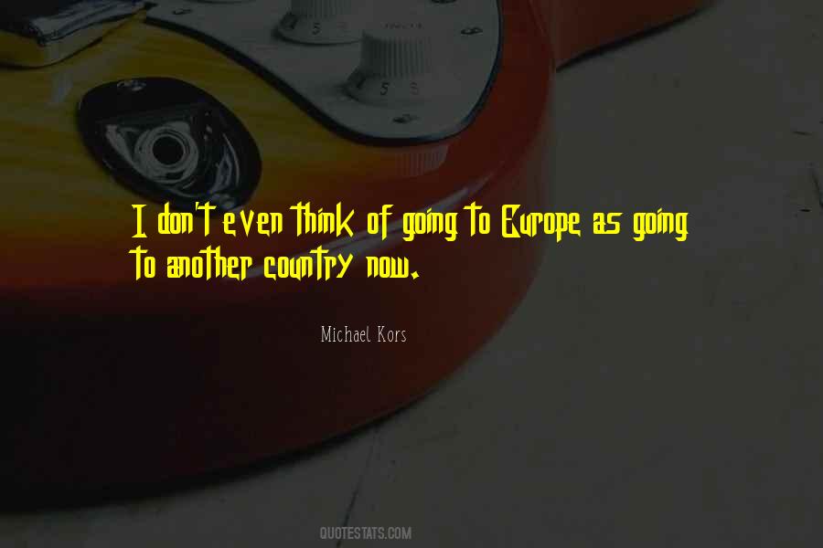 Quotes About Going To Another Country #57197