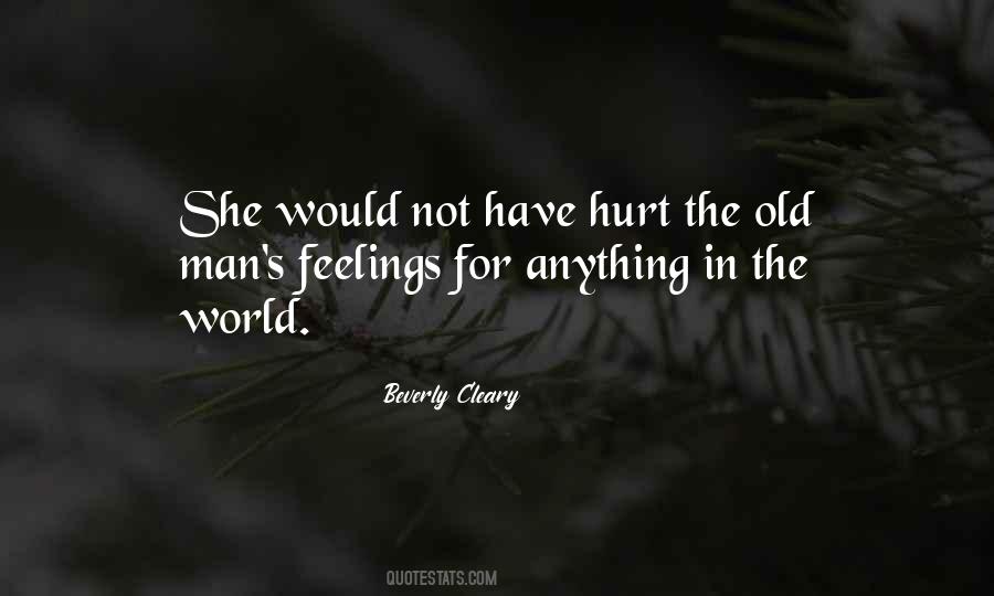 Quotes About Hurt Feelings #311479